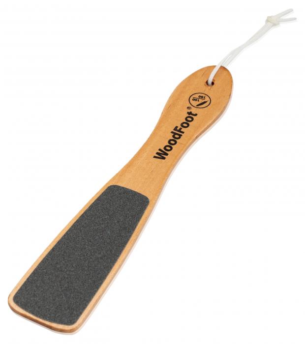 

Терка для ног в лаке из бука WoodFoot, 1 шт