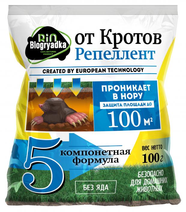 

Репеллент от кротов BioGryadka, 100 г