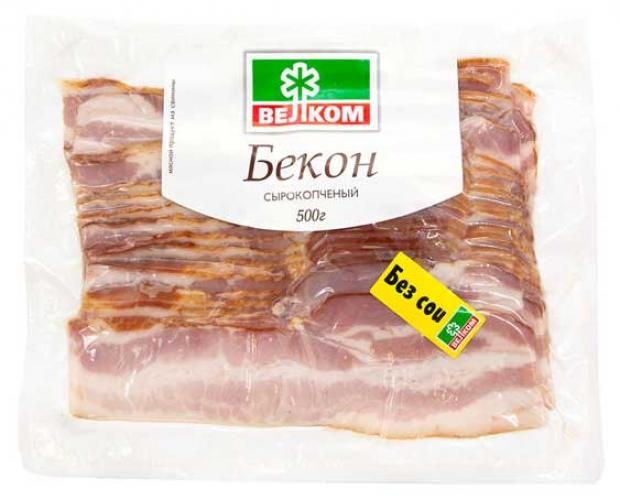 

Бекон сырокопченый «Велком», 500 г