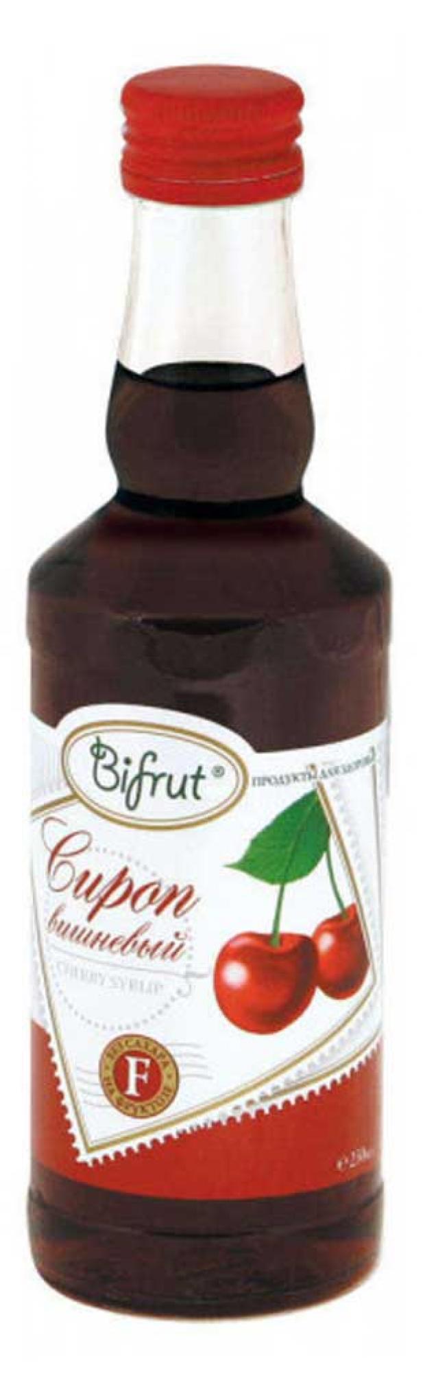 

Сироп Bifrut вишневый на фруктозе, 0,25 л