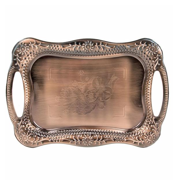 

Поднос Nouvelle Home медь, 36х25х2,5 см