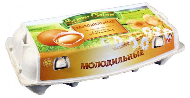 

Яйца куриные Золото Сеймы Молодильные С1, 10 шт