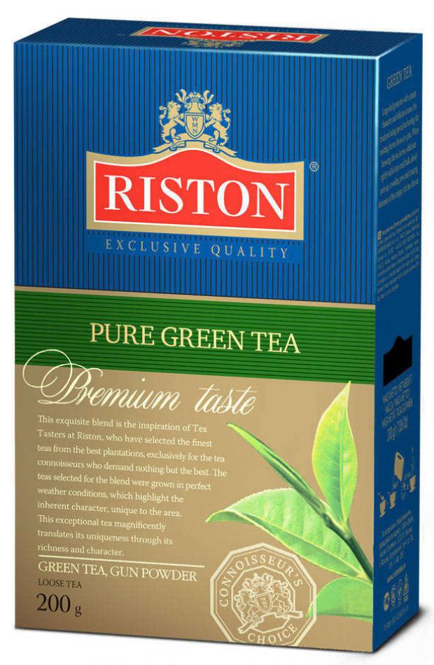 

Чай зеленый Riston Pure Green листовой, 200 г
