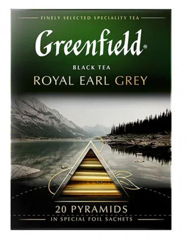 Чай черный Greenfield Royal Earl Grey , 20 шт