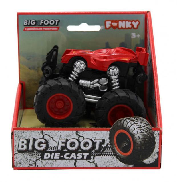 Машинка гоночная Funky Toys die-cast, 4*4 фрикционная двойной реверс машины motorro машинка с легким металлическим корпусом 1 55