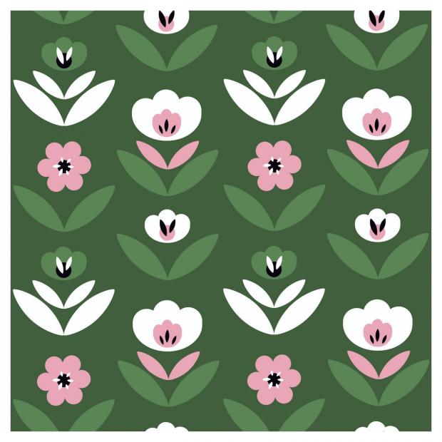 

Бумага для подарков Be Smart Floral, 70х100 см