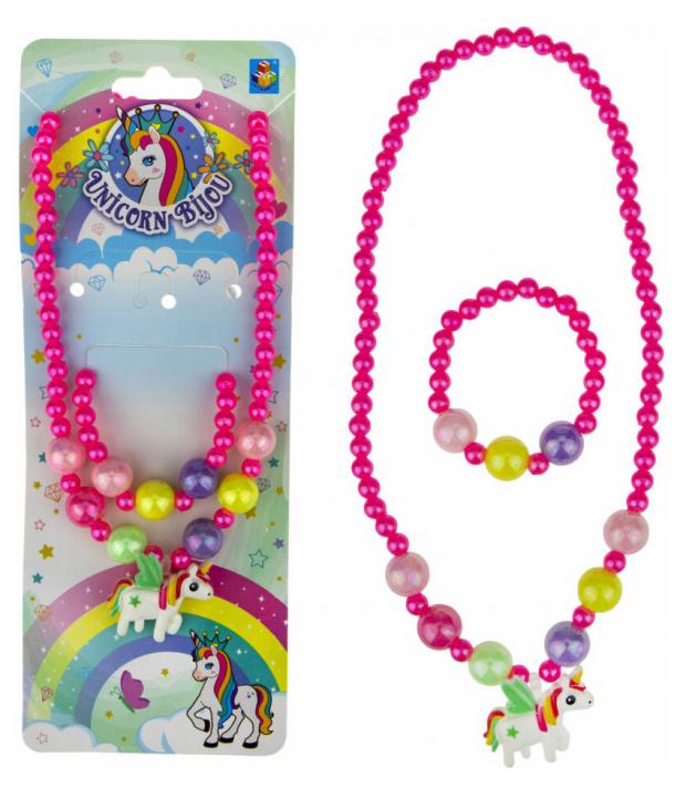 Набор украшений 1TOY Unicorn Bijou