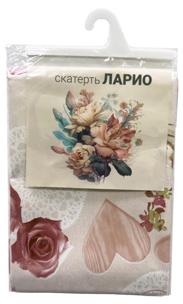 

Скатерть Ларио розы, 100х140 см