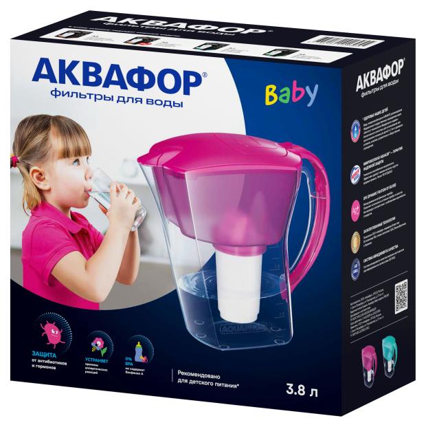 

Фильтр-кувшин Аквафор Baby, 3,8 л