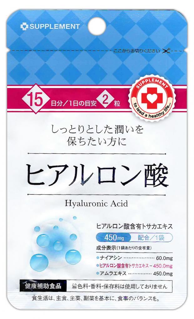 

БАД Гиарулоновая кислота «Hyaluronic Acid» таб. 250 мг №30