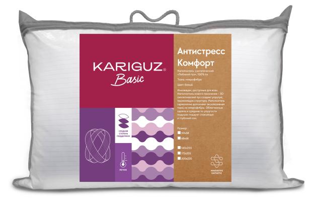 

Подушка Kariguz Антистресс, 50х68 см