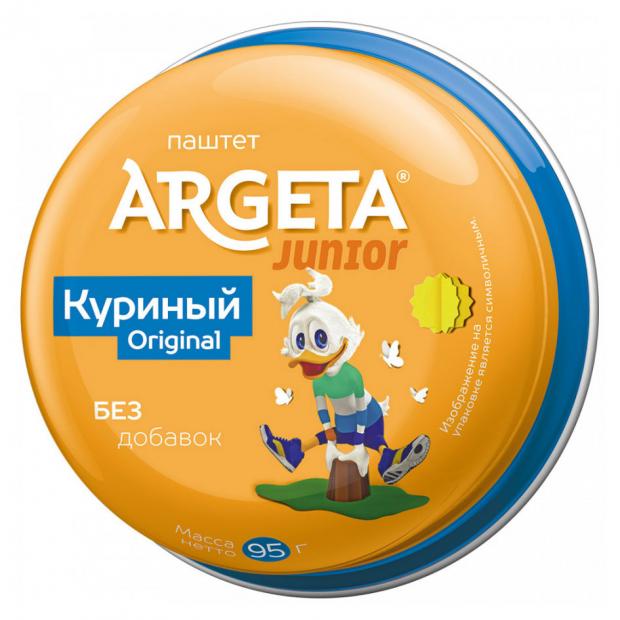 

Паштет Argeta Junior куриный, 95 г