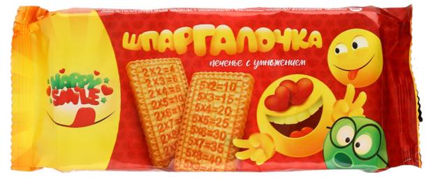 

Печенье Брянконфи Happy smile Шпаргалочка, 230 г
