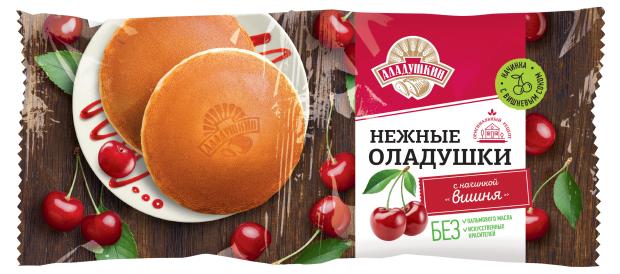 

Панкейк Аладушкин с начинкой вишня, 84 г