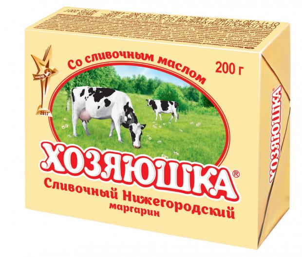 

Маргарин сливочный «Хозяюшка» «Нижегородский» 60%, 200 г