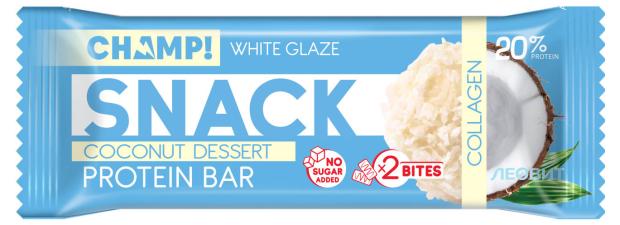 Батончик протеиновый Champ Кокосовый десерт, 40 г