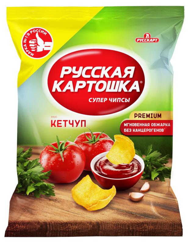 

Чипсы Русская картошка Кетчуп, 105 г