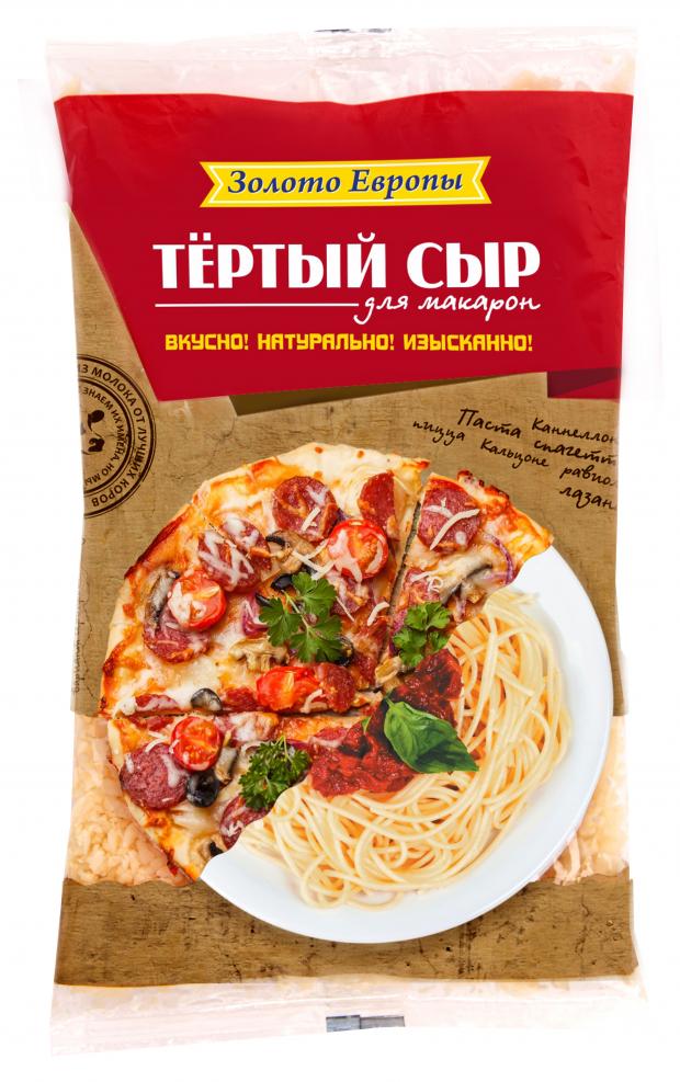 

Сыр полутвердый «Золото Европы» Для макарон тертый, 300 г