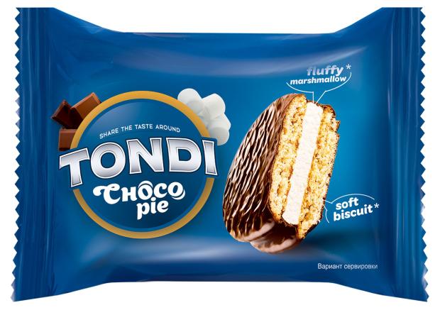 Печенье Tondi Choco Pie бисквитное, 30 г