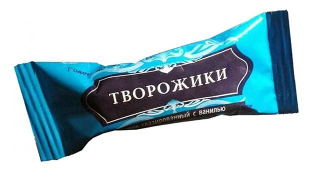 Сырок творожный Снеговичок глазированный с ванилью БЗМЖ, 180 г