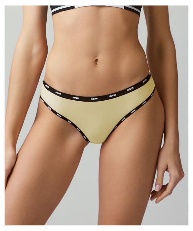 Трусы женские MINIMI MS261 BRASILIANA GIALLO 50