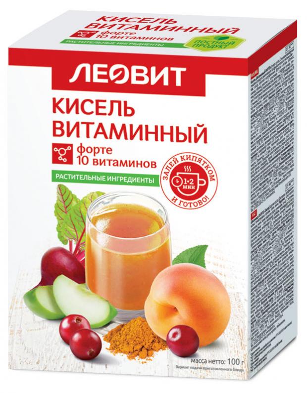 Кисель Леовит Форте витаминный 100 г 159₽