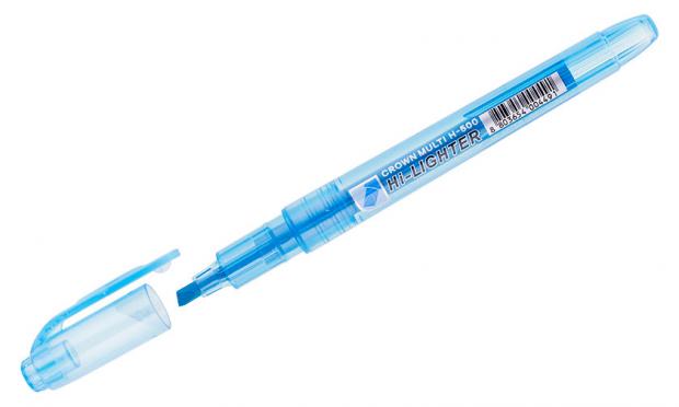 

Текстовыделитель Crown Multi Hi-Lighter голубой, 1-4 мм
