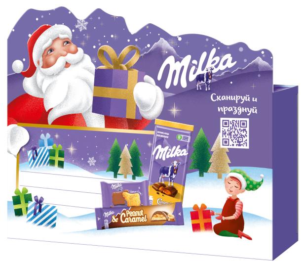 

Набор шоколада и печенья Milka молочного, 167 г