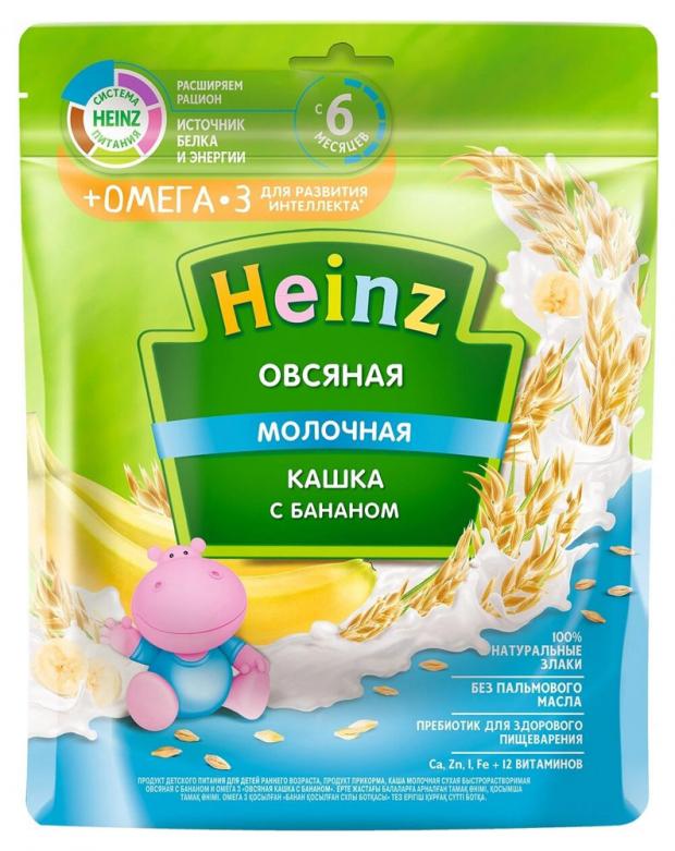 

Кашка молочная Heinz Овсяная с бананом с 6 мес., 200 г