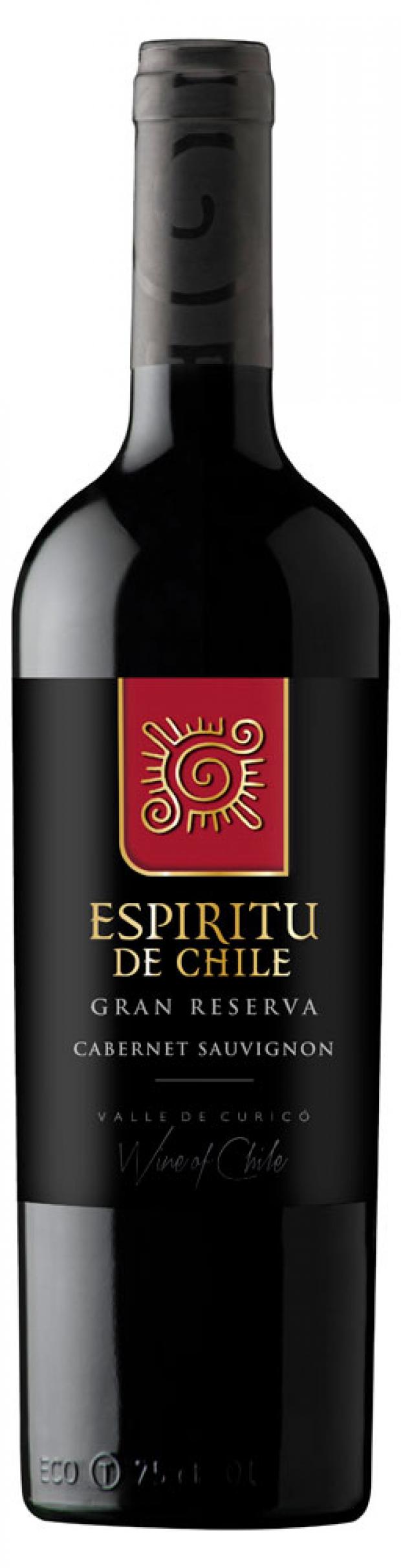 вино espiritu de chile gran reserva sauvignon blanc белое сухое чили 0 75 л Вино Espiritu de Chile GRAN RESERVA CABERNET SAUVIGNON красное сухое Чили, 0,75 л