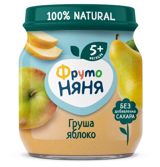 

Пюре ФрутоНяня яблоко-груша с 5 мес., 100 г