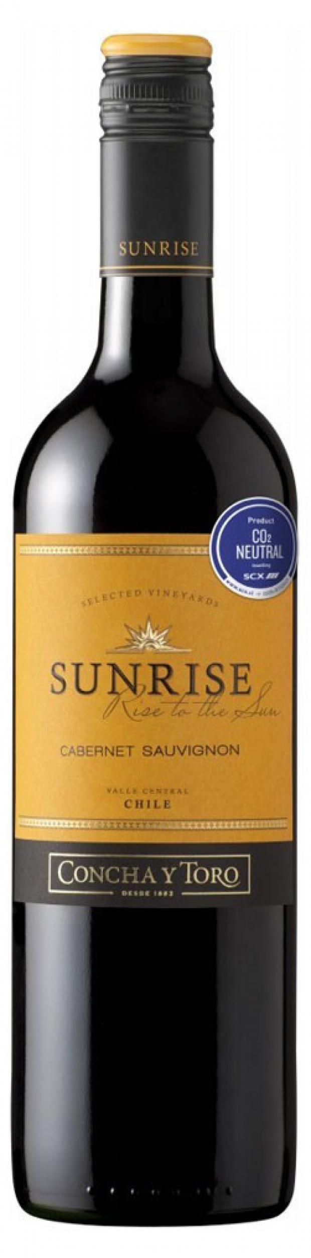 Вино Sunrise Cabernet Sauvignon красное полусухое Чили, 0,75 л