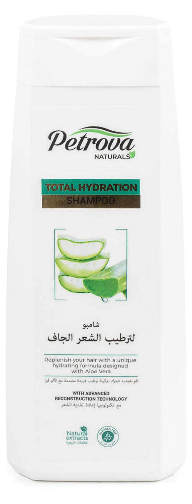 

Шампунь Petrova Натуральный интенсивное увлажнение с Алоэ Вера, 400 мл