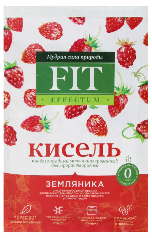 Кисель быстрорастворимый Fit Effectum Земляника, 30 г