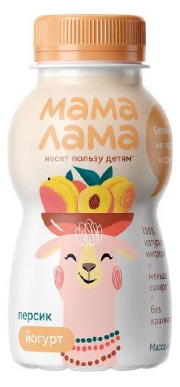

Йогурт питьевой «Мама Лама» персик 2,5%, 200 г