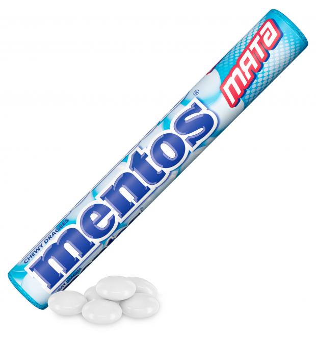 Драже жевательное Mentos мята, 37 г