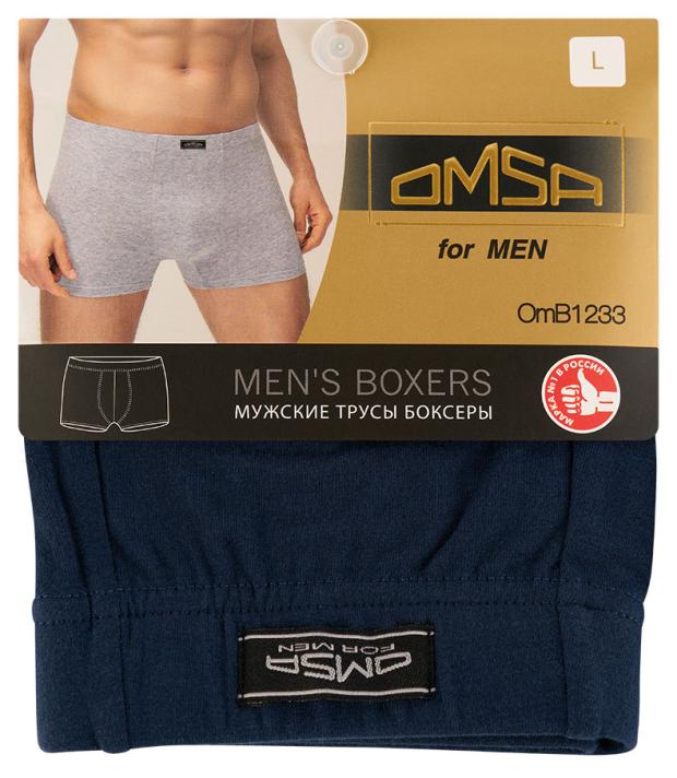 

Боксеры мужские Omsa 1233 Blu Scuro, размер 54