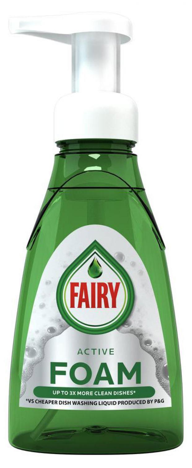 

Средство для мытья посуды Fairy «Активная Пена» с дозатором, 350 мл