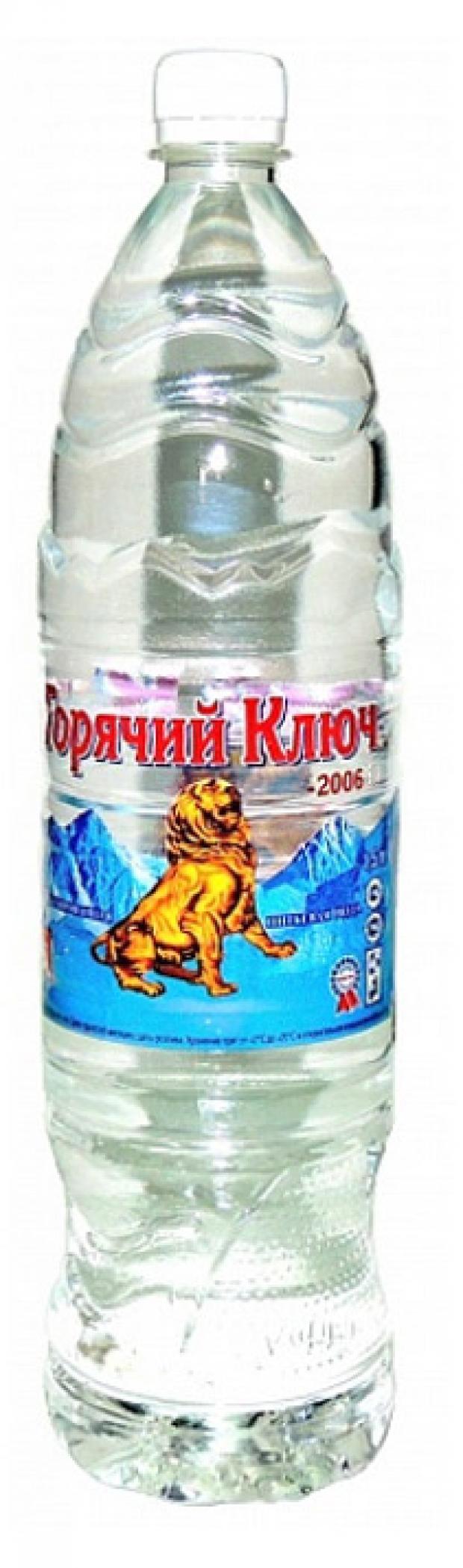 Вода минеральная Горячий Ключ 2006 газированная, 1,5 л