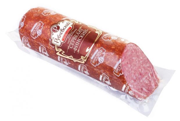 Сервелат варено-копченый Рублевский Финский, 350 г