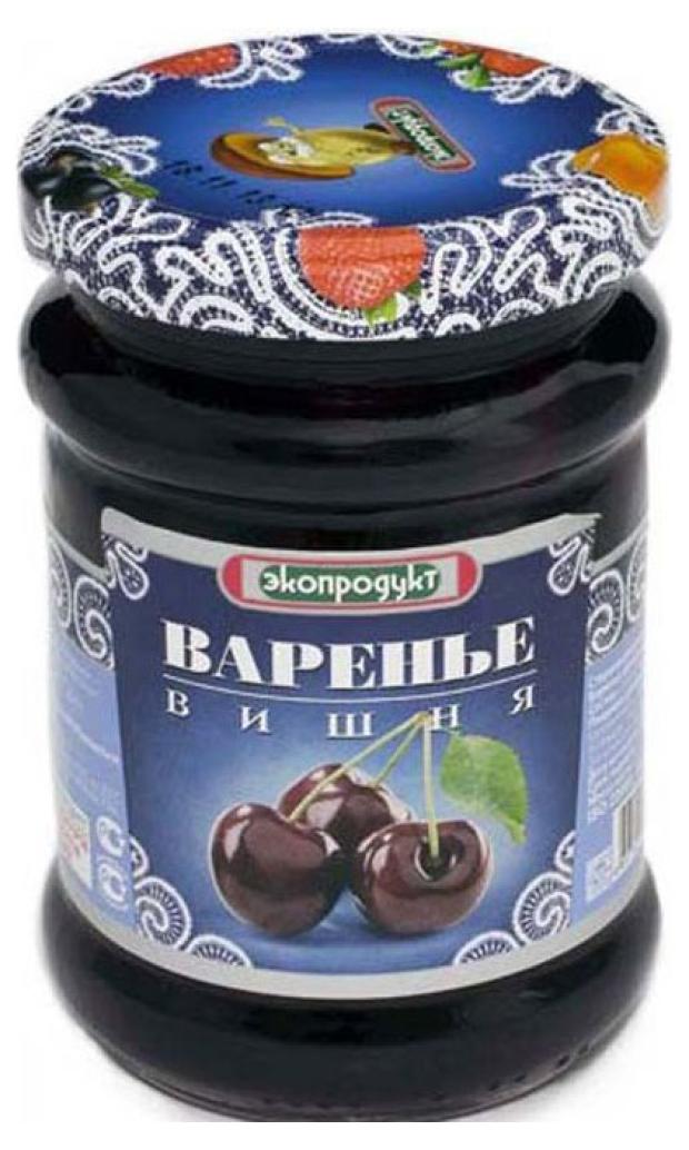 Варенье ЭкоПродукт Вологодское вишневое домашнее, 370 г