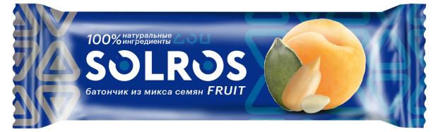 цена Батончик из микса семян Solros Fruit, 30 г