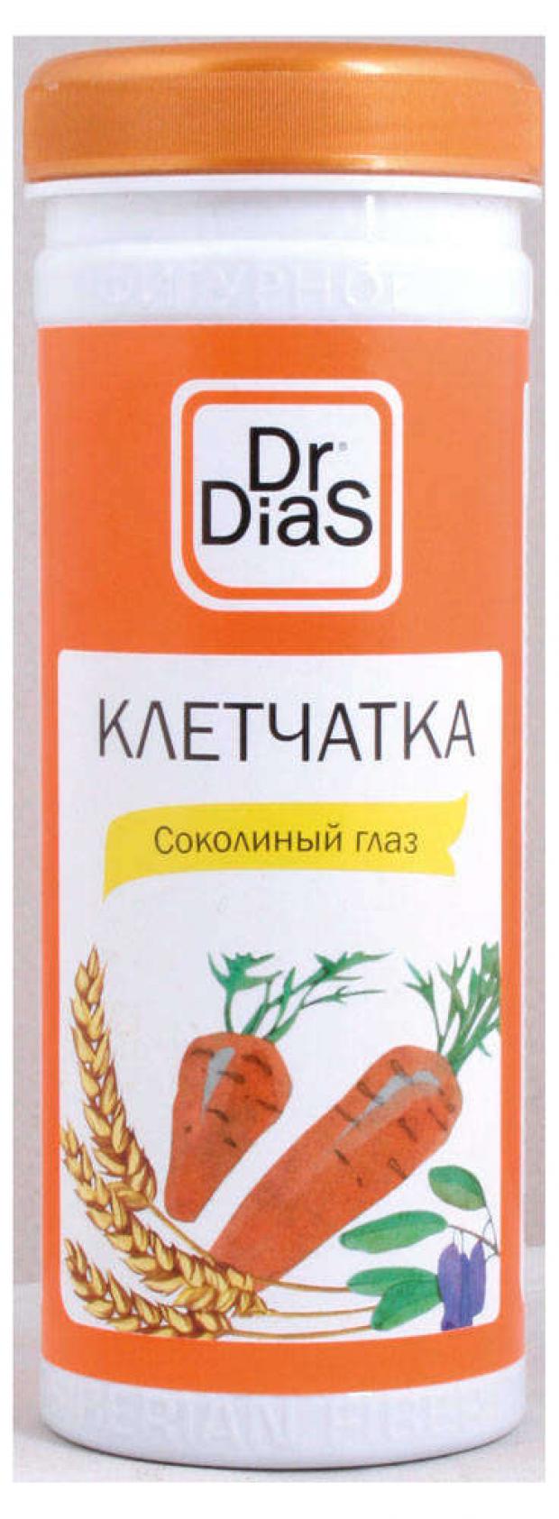 напиток злаковый ячменный русский продукт с цикорием 100 г Клетчатка DR.DIAS Соколиный глаз, 170 г