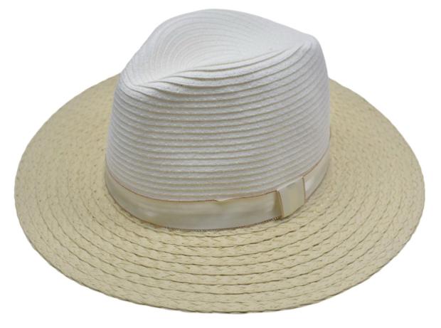 

Шляпа женская InExtenso бежево-белая