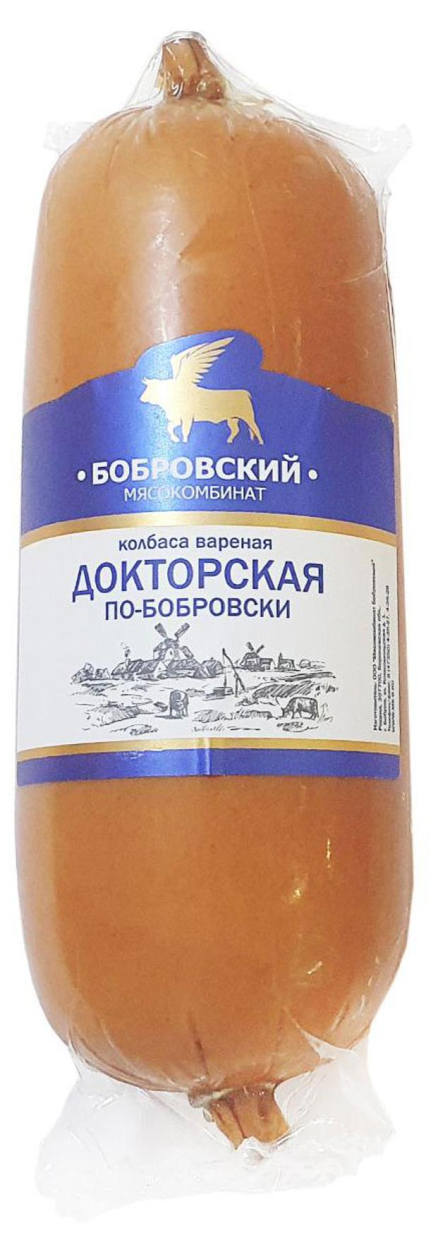 Колбаса Бобровский Докторская По-Бобровски, 500 г