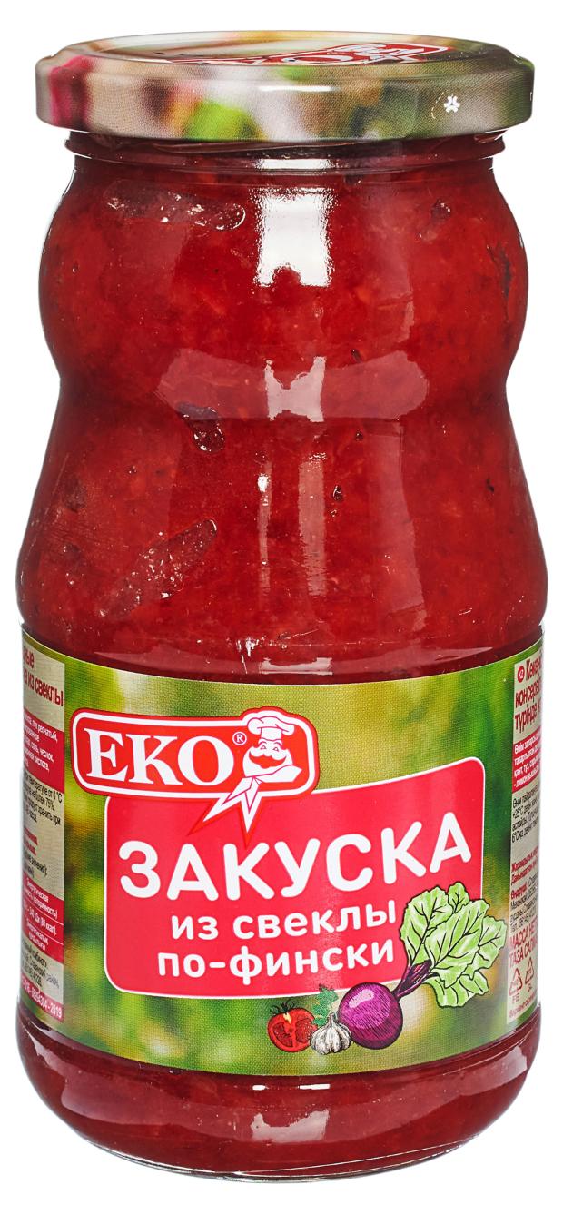 Закуска Еко из свеклы по-фински 490 г 139₽
