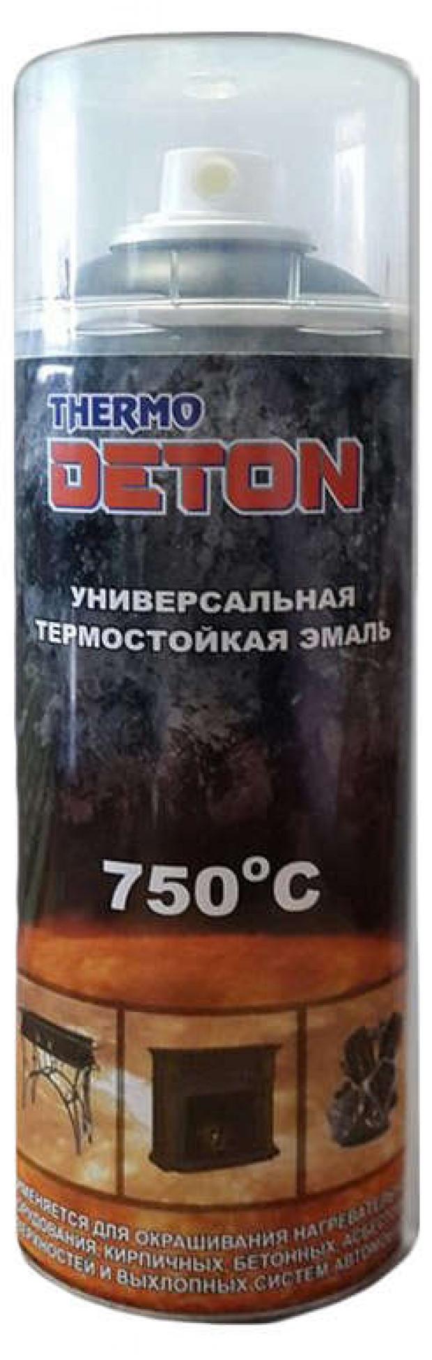 

Эмаль Deton термостойкая серебристая, 520 мл