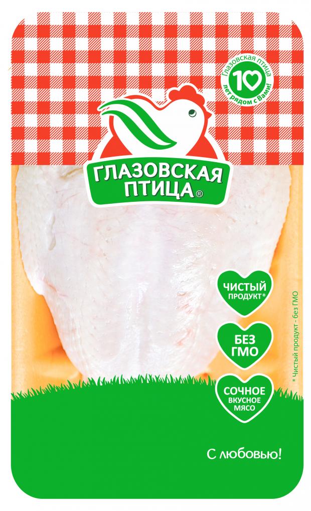 Грудка цыпленка-бройлера Глазовская птица (0,6-0,9 кг), 1 упаковка ~ 0,8 кг