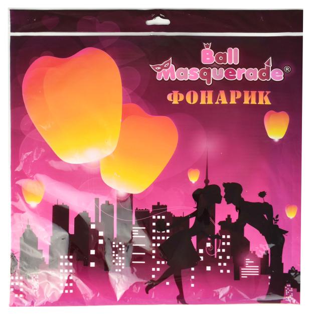 

Небесный фонарик BALL MASQUERADE Сердечко