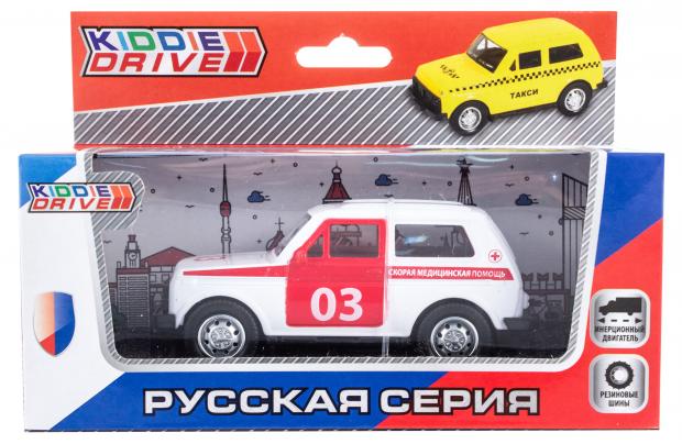 Внедорожник KiddieDrive Медицинский, 11 см